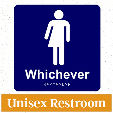 Restroom Signage: ADA & Bathroom Etiquette Restroom Signs - Custom Signs