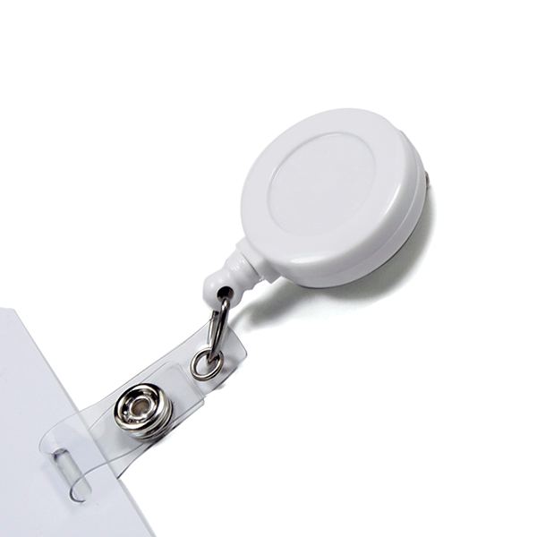 Black Belt Clip Retracting Reel