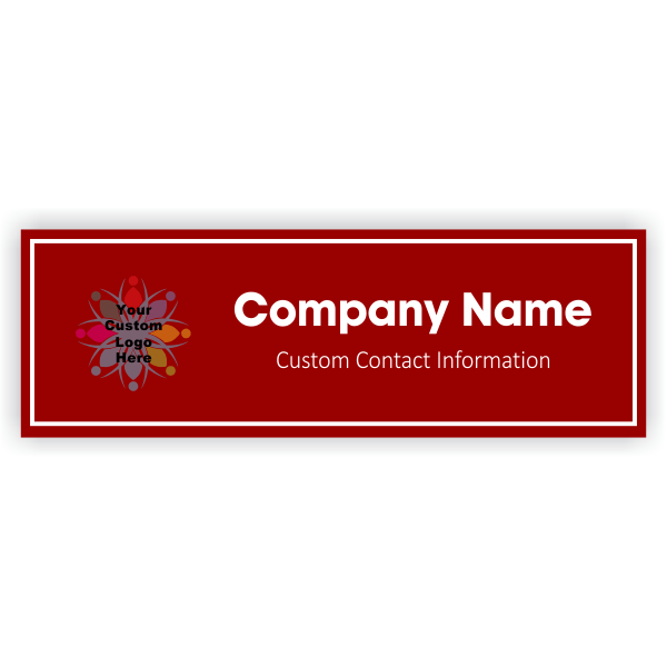 Basic Company Vinyl Banner - Custom Signs