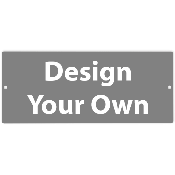 Design Your Own Rectangular Home Address Sign 5 X 12 Customsigns