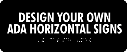 Customize Horizontal Signs