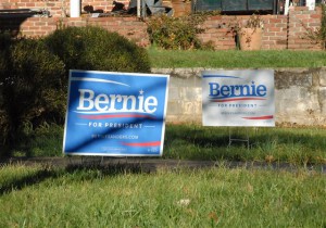 Bernie Sanders Yard Signs