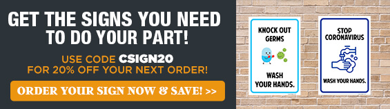 Shop Social Distancing Signs for Home and Business