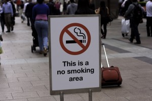 custom signs no smoking area
