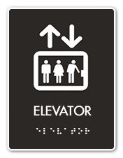elevator sign