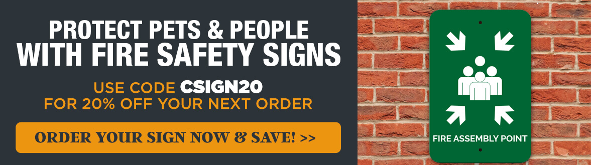 Get 20% Off Fire Safety Signs with Code CSIGNS20, Fire Assembly Point Sign