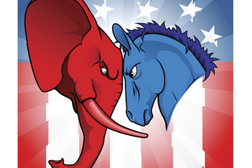 republican elephant democrat donkey presidential campaign 2016 candidate products