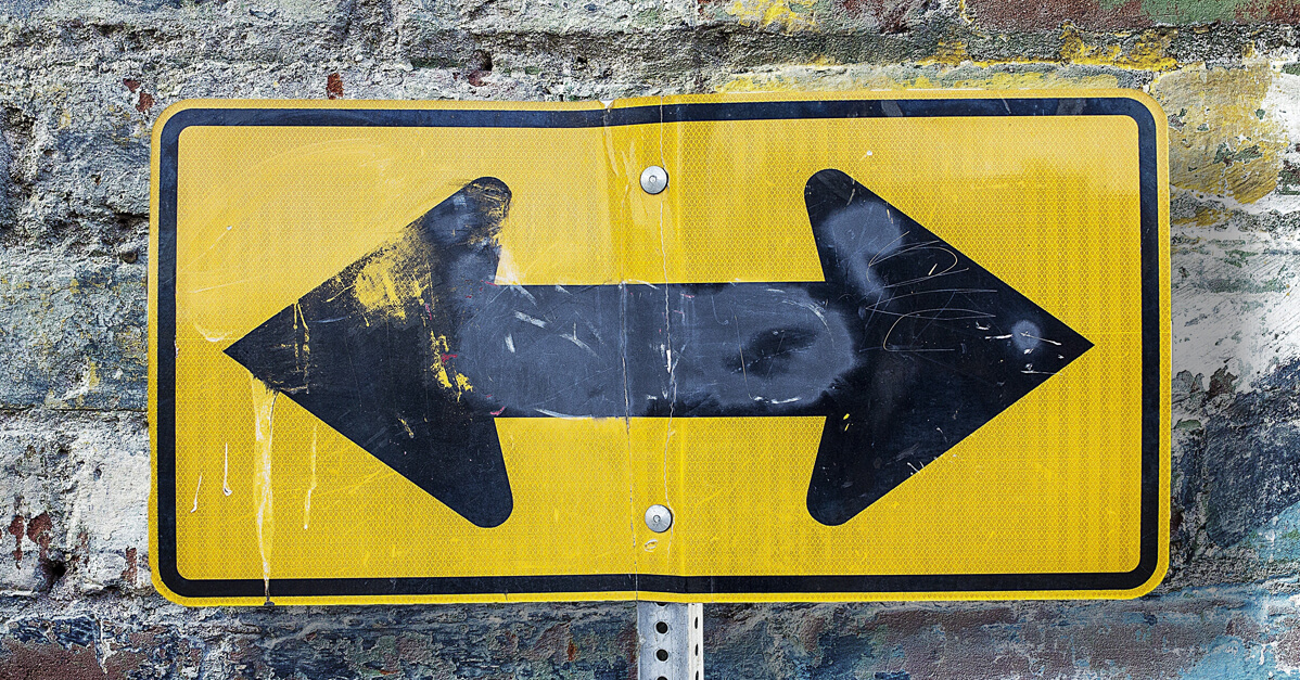 T Intersection Sign