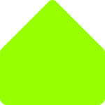 Pentagon Shaped Sign