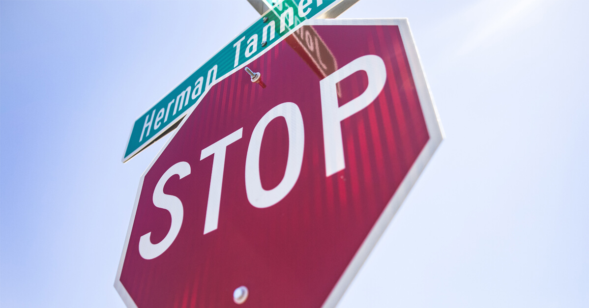 Stop Sign and Street Sign