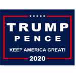 Click Here to Order Your Trump Campaign Signs, Buttons, and More! Donald Trump Yard Sign