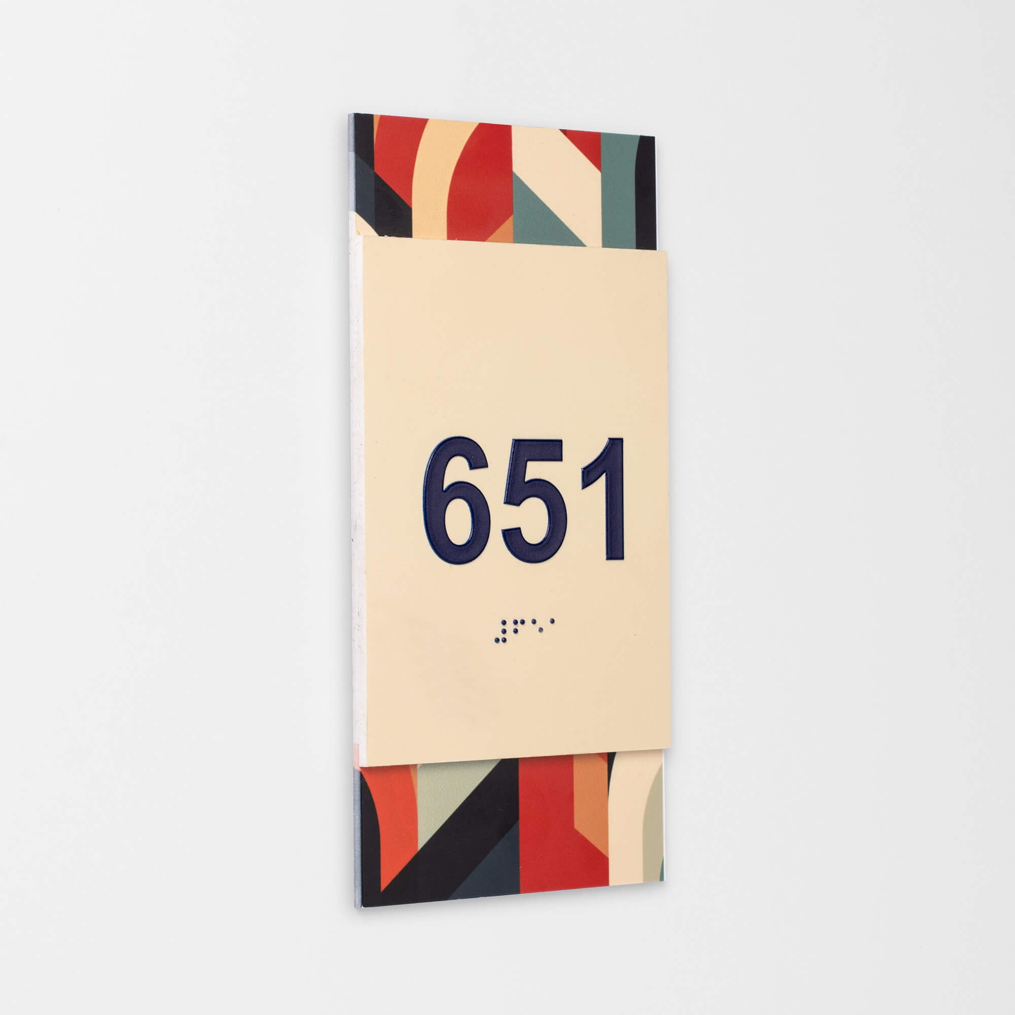 Layered Plastic Signs