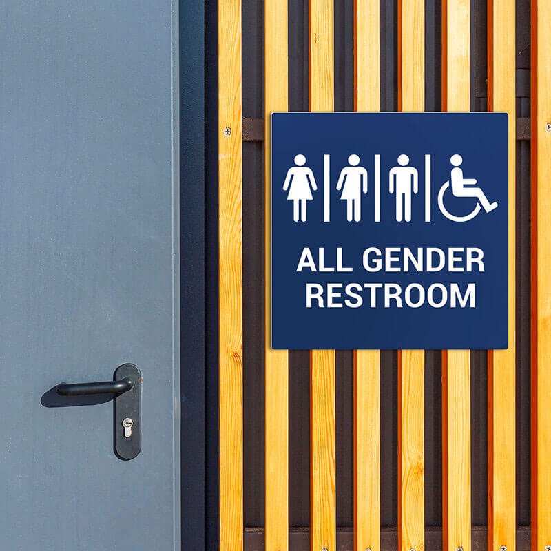 All Gender Restroom Sign